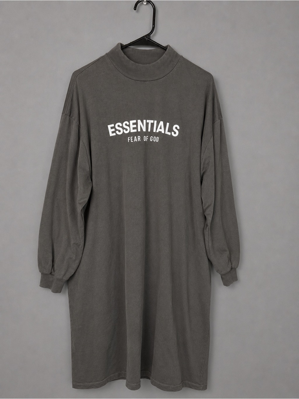 Essentials Fear of God long sleeve t shirt dress